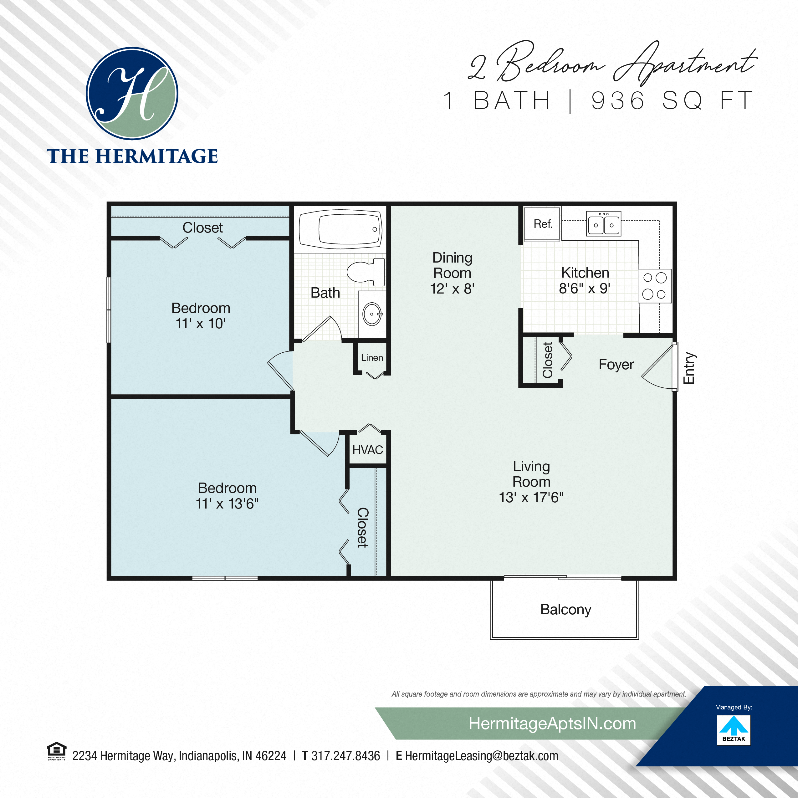 The Hideaway floor plan